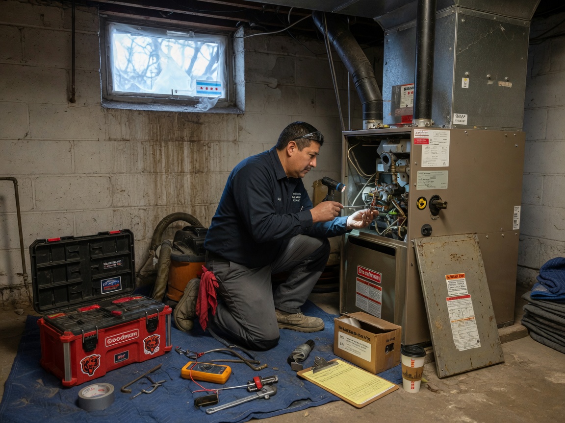Furnace Repair work by Furnace Craft Co in Chicago 60634, illinois